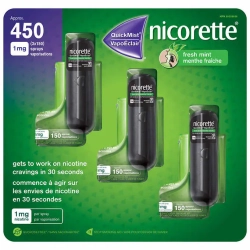 NICORETTE Quickmist Fresh 150 Sprays, 3-Pack In Mint