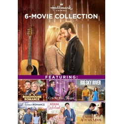 HALLMARK 6-Movie Collection: Roadhouse Romance, Country At Heart, Big Sky River, Summer Romance, Wedding At Graceland, Under The Autumn Moon