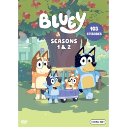 BBC Bluey: Complete Seasons One And Two (Box Set) [DVD]