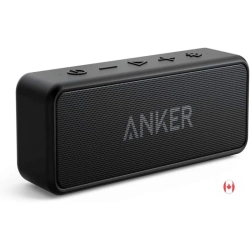 ANKER Soundcore 2 Portable Bluetooth Speaker - 12W Stereo Sound, Bluetooth 5, Bassup, Ipx7 Waterproof, 24-Hour Playtime, Wireless Stereo Pairing