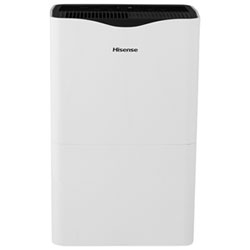 Hisense Dehumidifier with Smart WiFi - 35-Pint - White/Black