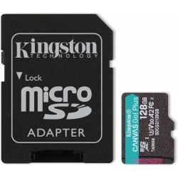 KINGSTON 128GB Microsdxc Canvas Go Plus