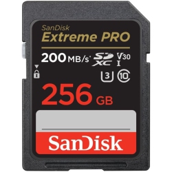 SANDISK 256GB Extreme Pro Sdxc Uhs-I Memory Card - C10, U3, V30, 4K Uhd, Sd Card - Sdsdxxd-256G-Gn4In