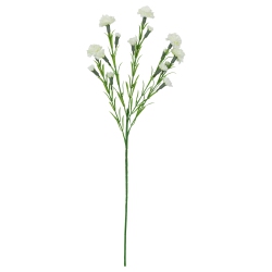 ALLSTATE Carnation Floral Artificial Spray - 26" - In White