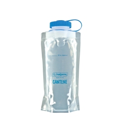 NALGENE Wide Mouth Flexible Cantene - 1L / 32OZ Hydration Pack Pouch Water Bag