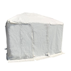 CORRIVEAU F. International - Winter Shelter for Gazebo, 8' X 8' In White