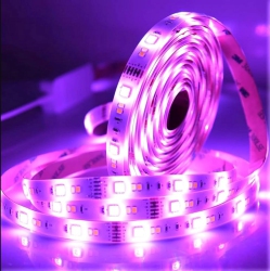 LLOYD'S Smart Led Strip Lights - 5 Meter, Wifi, Colour Changing Indoor RGB Light, Compatible \w Alexa And Google, Remote Controlled, Strip Lights