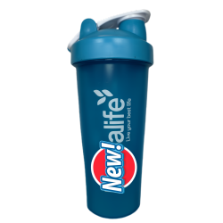 NEW LIFE Portable Shaker Bottle 600Ml In Blue