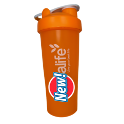 NEW LIFE Portable Shaker Bottle 600Ml In Orange