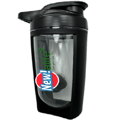 NEW LIFE Portable Shaker Bottle 500Ml In Black