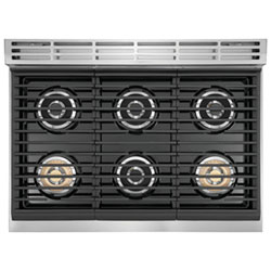 Electrolux 36" 6-Burner Gas Cooktop (ECCG3672AS) - Stainless Steel