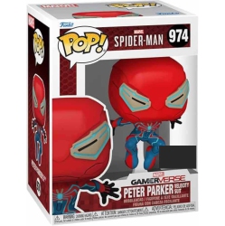 POP Marvel Spider-Man 3.75 Inch Action Figure Gamerverse Exclusive - Peter Parker Velocity Suit #974