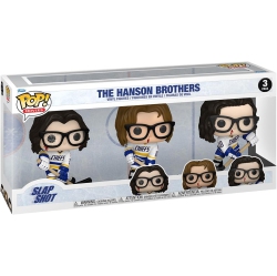 POP Movies Slap Shot 3.75 Inch Action Figure 3-Pack - The Hanson Brothers