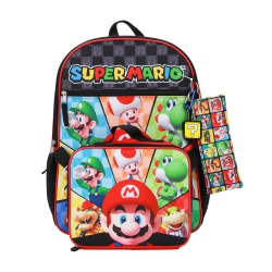 BIOWORLD Super Mario Bros. 16" Backpack Sets