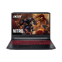 ACER Refurbished (Good) - Nitro 5 An515-44-R70B 15.6" Fhd Ryzen 5 4600H Gtx 1650 8GB Ram 512GB SSD Win 10 Home Obsidian In Black