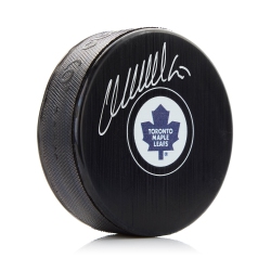AJ SPORTS Wendel Clark Autographed Toronto Maple Leafs Hockey Puck