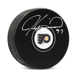 AJ SPORTS Jeremy Roenick Autographed Philadelphia Flyers Hockey Puck