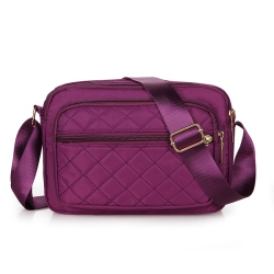 NICCI Ladies' Nylon Quilted Bag In Multicolor