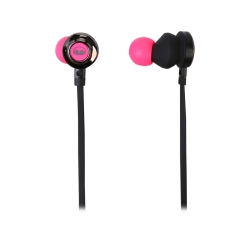 MONSTER Brand New- Clarity HD High Definition In-Ear Headphones - Neon In Pink