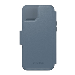 OTTERBOX Magsafe Iphone: 15 Plus, 14 Plus Plastic Fitted Folio Case – In Blue