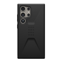 UAG Civilian Galaxy S24 Ultra 5G Plastic Fitted Hard Shell Case – In Black