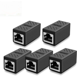 UNKNOWN Oneme Rj45 Coupler Network Coupler, Ethernet Connectors, Hielded In-Line Coupler for Cat7/cat6/cat5E/cat5 Ethernet Cable