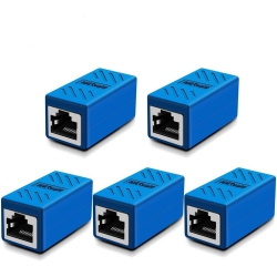 UNKNOWN Rj45 Coupler, Ethernet Extension, Network Connectors for Cat7/cat6/cat5E/cat5 Ethernet Cable - Network Cable Coupler