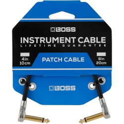 UNKNOWN 4 Inch – Space-Saving Pedal Patch Cable With Slimline Pancake Plugs for Pedalboards (Bpc-4)