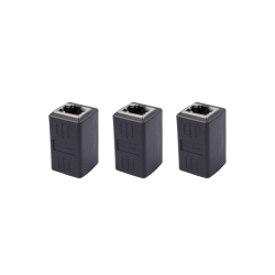 UNKNOWN Ethernet Extender Rj45 Couplers Network Cable Coupler Internet Female to Female Connector Inline Coupler for Cat5/
