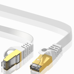 UNKNOWN Cat7 Shielded Ethernet Cable 10Ft (Highest Speed Cable) Flat Ethernet Patch Cable Support Cat5/cat6