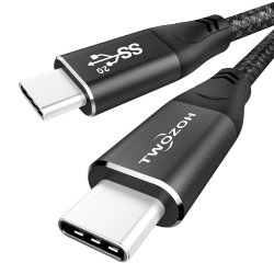 UNKNOWN 4K USB C Cable 100W 0.5M (All-In-One), USB 3.2 Gen 2 X 2 20GBps Data Transfer Pd Fast Charging USB C 3.1 Type C