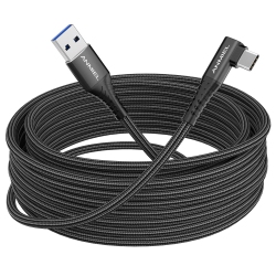 UNKNOWN Compatible for Oculus Quest 2 Link Cable 5M, Vr Headset Cable for Oculus Quest 2 / Quest 1, USB 3.0 Type A to C