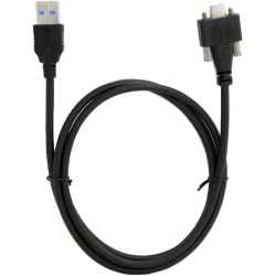 UNKNOWN USB 3.1 Type-C Dual Screw Locking to Standard USB3.0 Data Cable 2M Panel Mount Type