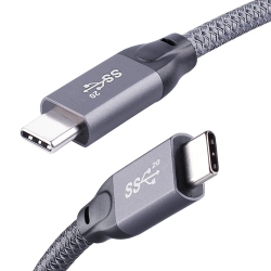 UNKNOWN Short USB C to USB C Cable 1.65Ft, USB C 3.2 Gen 2 Cable 20GBps Data Transferring Cord 4K 100W Pd Charging