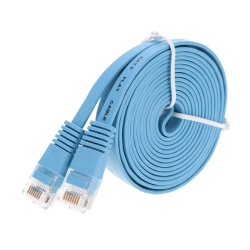 UNKNOWN 35Ft (10.7M) Cat6 Flat Ethernet Cable 35 Feet (10.7 Meters) Gigabit LAN Network Cable Rj45 High Speed Patch