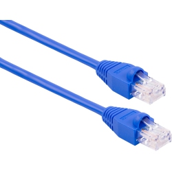 UNKNOWN Cat 6 Ethernet Cable, 3 Ft. Blue, 1 GBps 250Mhz, High Speed Internet Network Lan, for Modems, Routers, PC