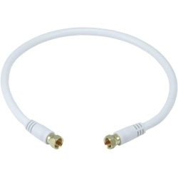 UNKNOWN 105360 75-Ohm Quad Shielded Cl2 F-Type Coaxial Rf Cable