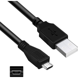 UNKNOWN 3Ft Replacement Micro USB 2.0 PC Computer Sync Data Power Charger Cable Cord for Vtech Kidizoom Smartwatch