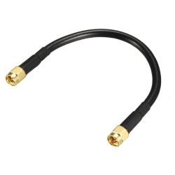 UNKNOWN Coaxial Cable With SMA Male to SMA Male Connectors Low Loss Coax Cable Rg58 50 Ohm 8 Inch/0.66 Ft