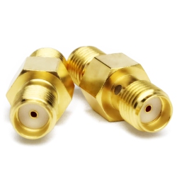 UNKNOWN Tojoin Rf Coaxial Adapter Connector SMA Female to Female Dc-12Ghz 50Ohm, Rf SMA Adapter for Rf Cable, Coupler Antenna
