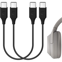 UNKNOWN Type-C Headphones Short Charger Cable Compatible With Sony Wh-1000Xm5 1000Xm4 1000Xm3 Xb910N Xb900N Ch710N