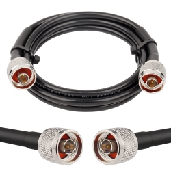 UNKNOWN 6Ft N Male to N Male Cable Kmr240 N Male Connector Coax Extension Cable Pure Copper Low Loss N Male Coaxial