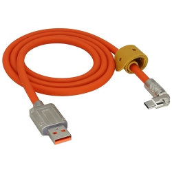 UNKNOWN USB C Cable Type C Fast Charging Silicone Cable Type-C Male to USB A Male Cable Whit 180°Rotating Fast Charging