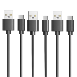 UNKNOWN 3 Pack USB C Cable Type C to USB A Fast Charger Cord for Samsung Galaxy S9 S10 S20 S21 S22 Note 20 10 9, Lg G8 G7 V40