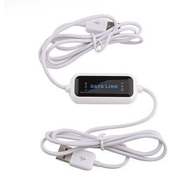 UNKNOWN ® High Speed USB PC to PC Online Share Sync Link Net Direct Data File Transfer Bridge Led Cable Easy Copy
