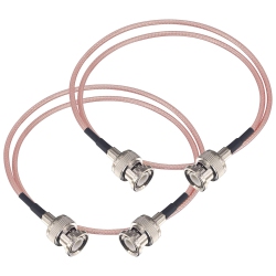 UNKNOWN Bnc Male Cable 19.68Inch/50Cm Bnc Male to Bnc Male Coaxial Cable Rg316 Rf Coax Antenna Extender Pigtail Jumper