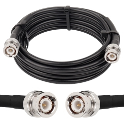 UNKNOWN Xrds-Rf 10Ft Bnc Male to Bnc Male Coax Cable, Bnc Male 50 Ohm Rg58 Coaxial Cable