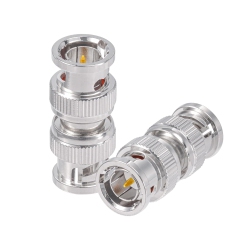 UNKNOWN Bnc Male to Bnc Male Adapter 75 Ohm Bnc Coupler Connector for 3G/6G HD Sdi Cable Switcher Cctv Video