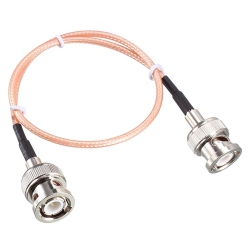 UNKNOWN Rg316 Rf Coaxial Cable - 1Ft Rg316 Coax Cable 50 Ohm With Bnc Male to Bnc Male Connectors, Low Loss Bnc Male