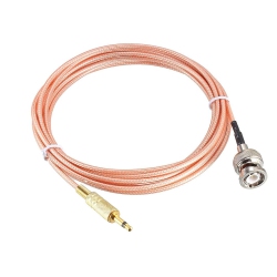 UNKNOWN Rg316 Rf Coaxial Cable - 3Meter/10Ft Rg316 Coaxial Cable 50 Ohm With Bnc Male to 3.5MM (1/8") Mono Ts Male